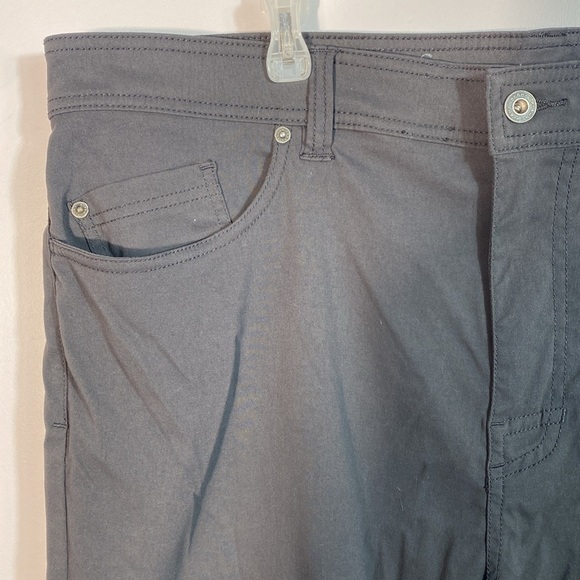 Prana Brion Men's Charcoal Gray Pants size 40 - Picture 6 of 11